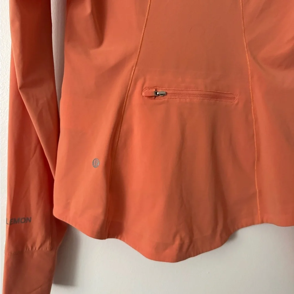 lululemon athletica Peach Zip-Up Hooded Jacket